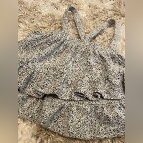 Baby Girl’s Zara Knitwear suspender skirt w/ruffles-Like new-Size 12-18 mo - Picture 2 of 11